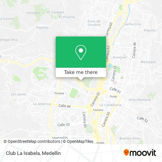Mapa de Club La Isabela