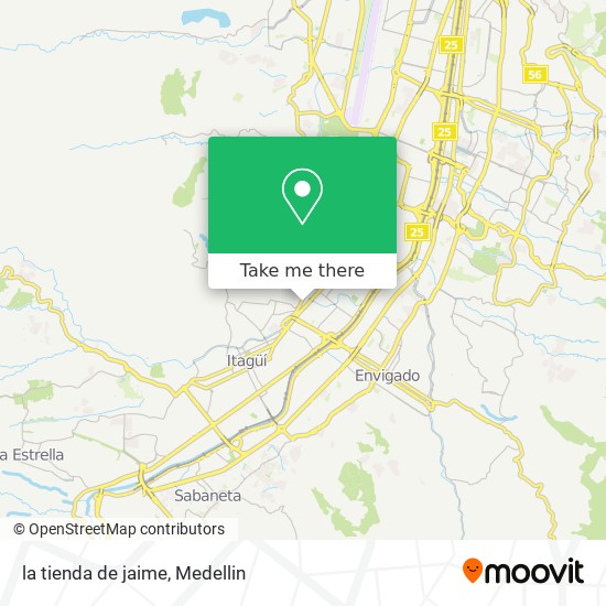 la tienda de jaime map