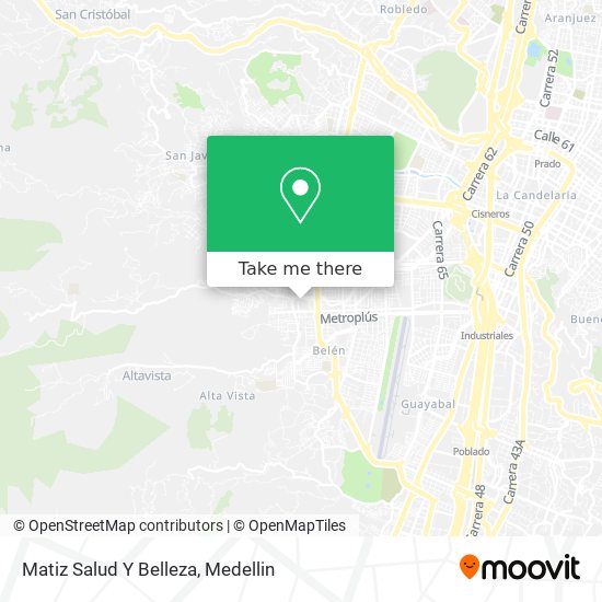 Mapa de Matiz Salud Y Belleza