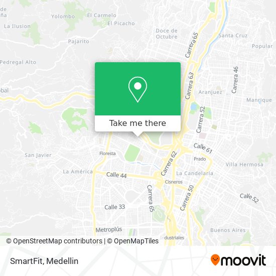 SmartFit map