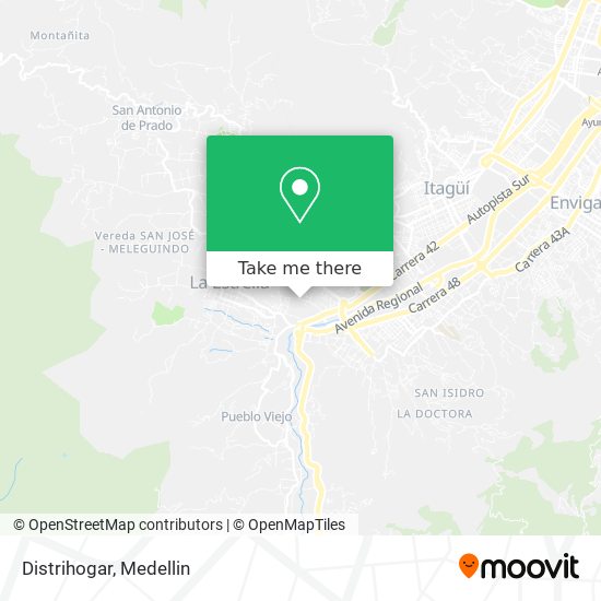 Mapa de Distrihogar