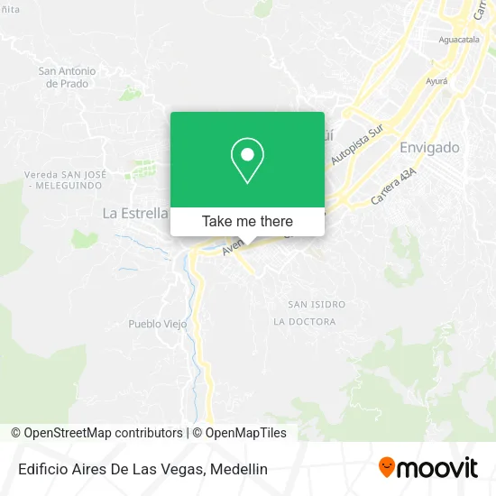 Edificio Aires De Las Vegas map