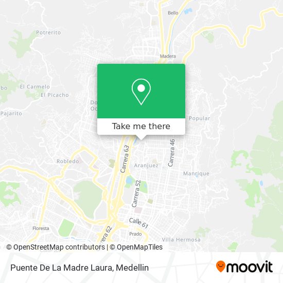 Puente De La Madre Laura map
