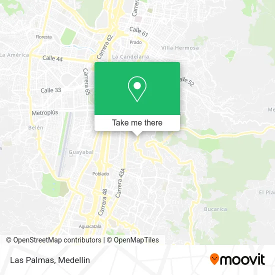Las Palmas map