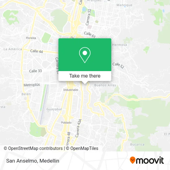 San Anselmo map