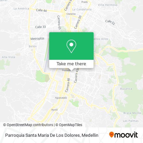 Parroquia Santa María De Los Dolores map