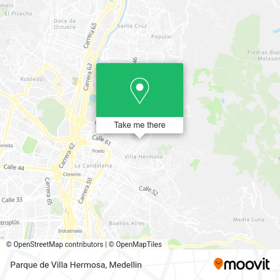Parque de Villa Hermosa map
