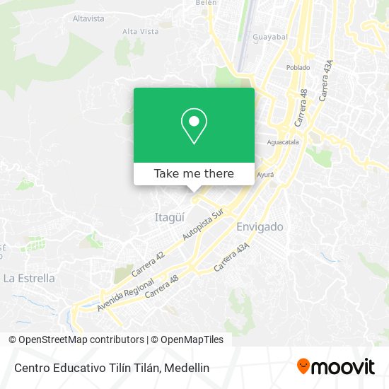 Centro Educativo Tilín Tilán map