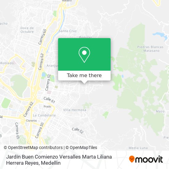 Jardín Buen Comienzo Versalles Marta Liliana Herrera Reyes map