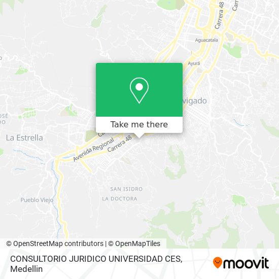 CONSULTORIO JURIDICO UNIVERSIDAD CES map