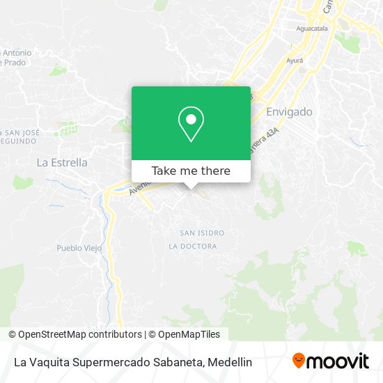 La Vaquita Supermercado Sabaneta map