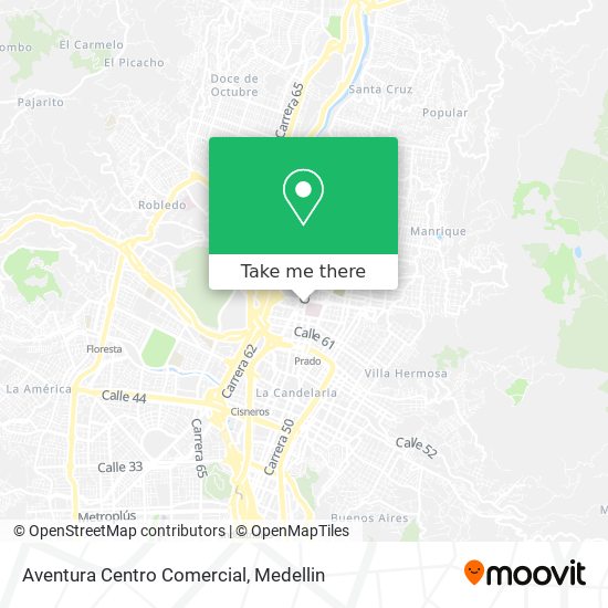 Mapa de Aventura Centro Comercial