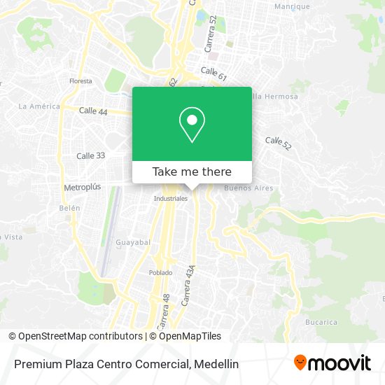Mapa de Premium Plaza Centro Comercial