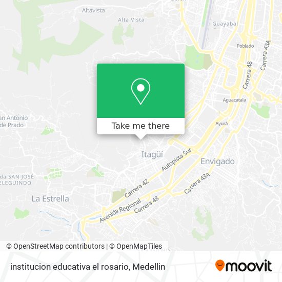 institucion educativa el rosario map