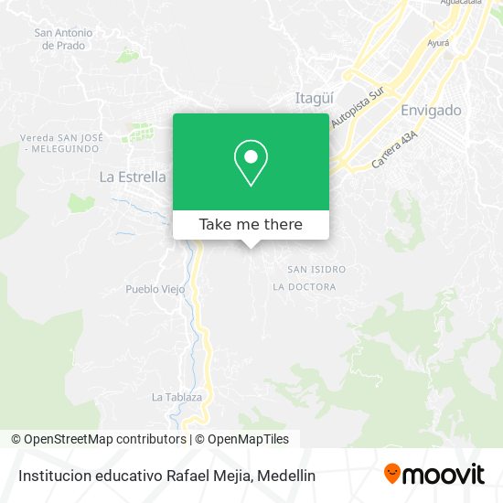 Mapa de Institucion educativo Rafael Mejia