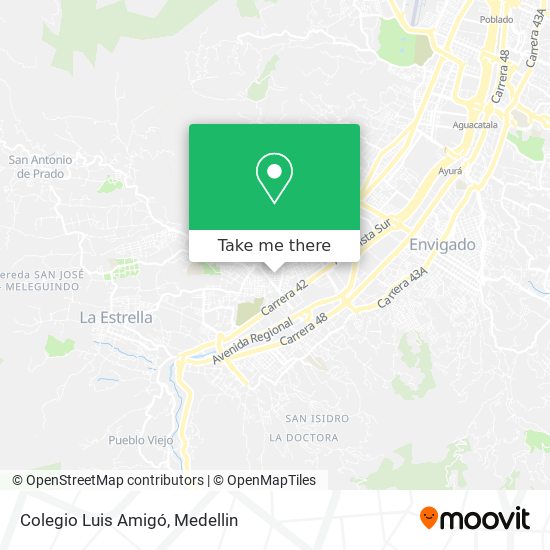 Colegio Luis Amigó map