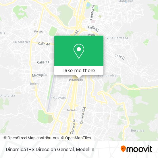 Dinamica IPS Dirección General map