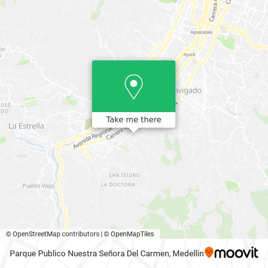 Mapa de Parque Publico Nuestra Señora Del Carmen