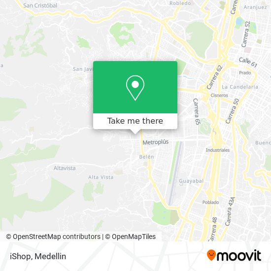 iShop map