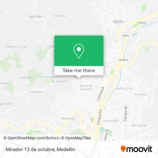 Mapa de Mirador 12 de octubre