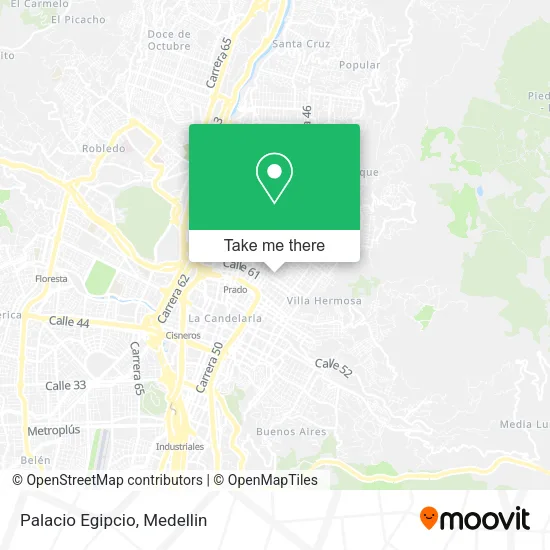 Palacio Egipcio map