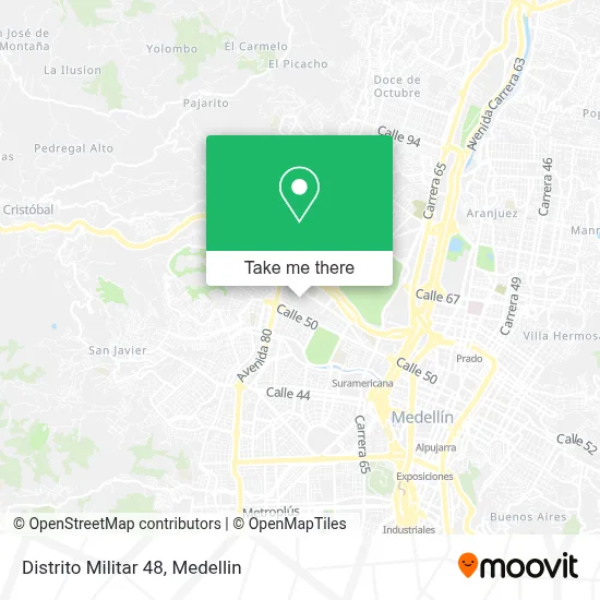 Distrito Militar 48 map