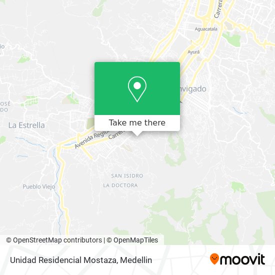 Unidad Residencial Mostaza map