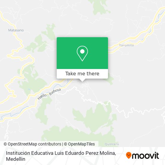 Institución Educativa Luis Eduardo Perez Molina map