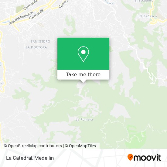 Mapa de La Catedral