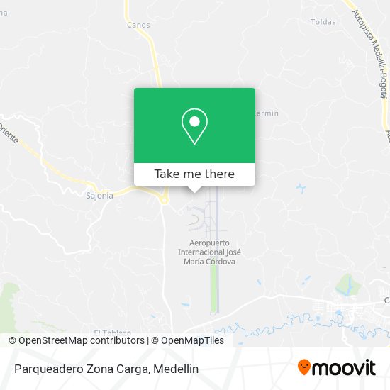 Parqueadero Zona Carga map
