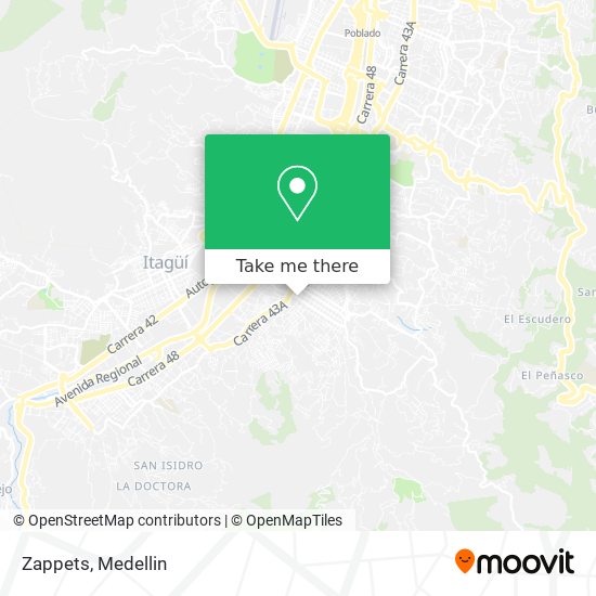 Mapa de Zappets