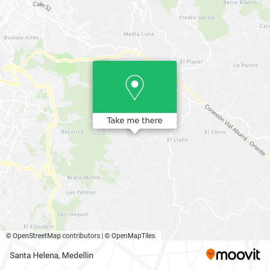 Santa Helena map