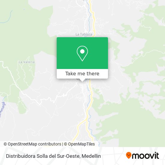 Mapa de Distribuidora Solla del Sur-Oeste