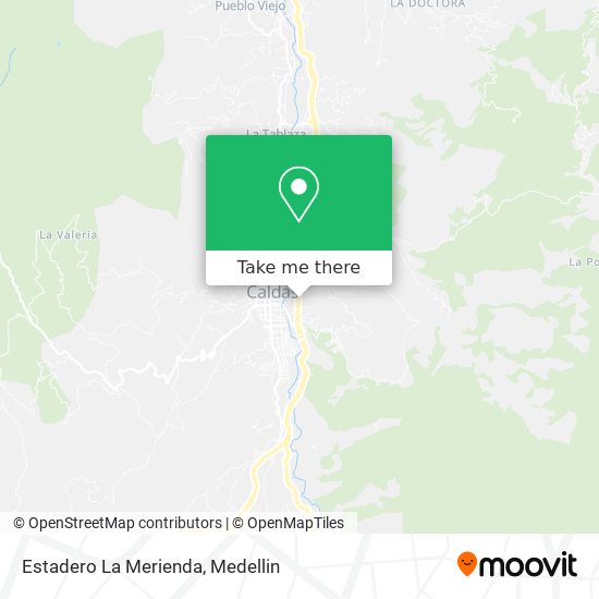 Estadero La Merienda map