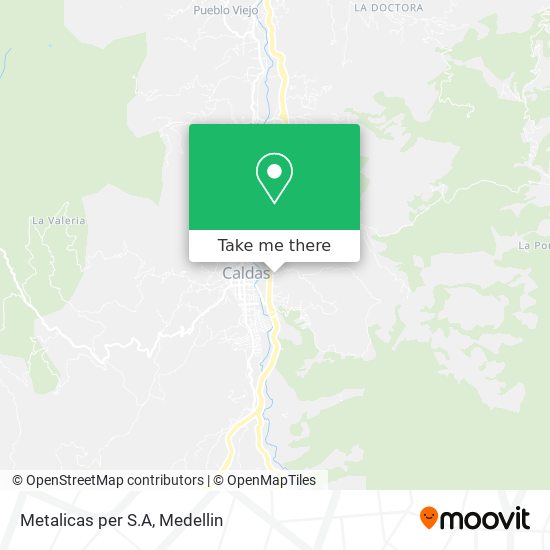 Metalicas per S.A map