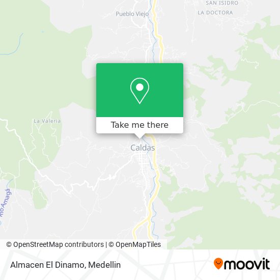 Mapa de Almacen El Dinamo