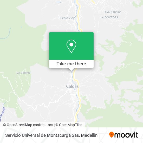 Servicio Universal de Montacarga Sas map