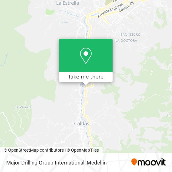 Major Drilling Group International map
