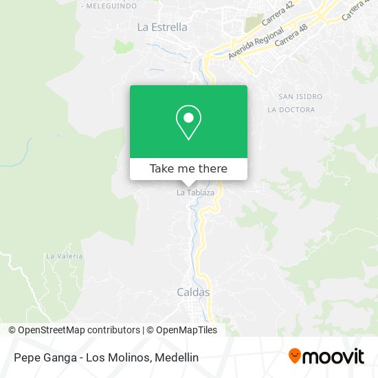 Pepe Ganga - Los Molinos map