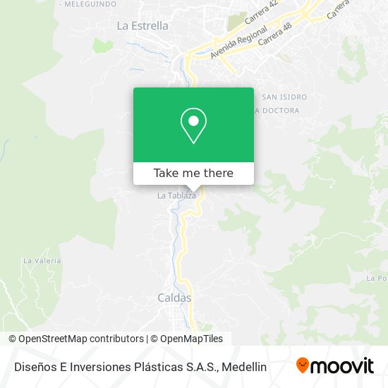 Mapa de Diseños E Inversiones Plásticas S.A.S.