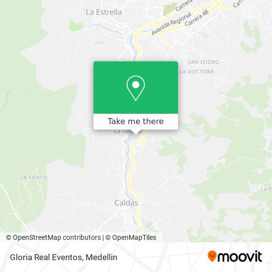 Mapa de Gloria Real Eventos
