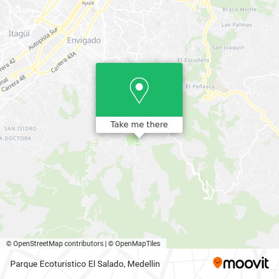 Parque Ecoturistico El Salado map