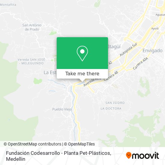 Fundación Codesarrollo - Planta Pet-Plásticos map