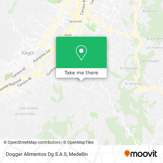 Dogger Alimentos Dg S.A.S map