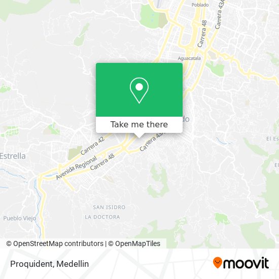 Mapa de Proquident