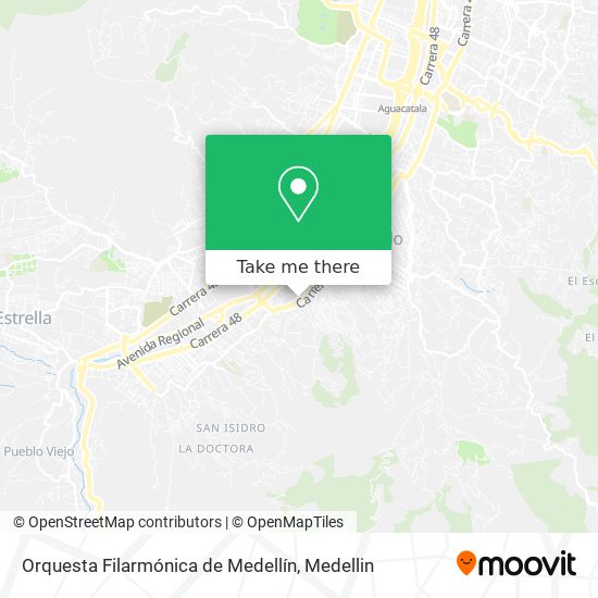 Orquesta Filarmónica de Medellín map