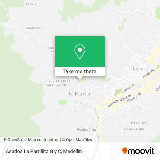 Asados La Parrillita G y C map