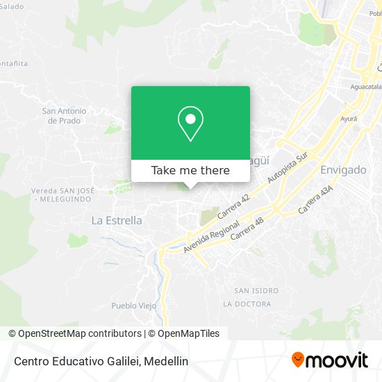 Centro Educativo Galilei map