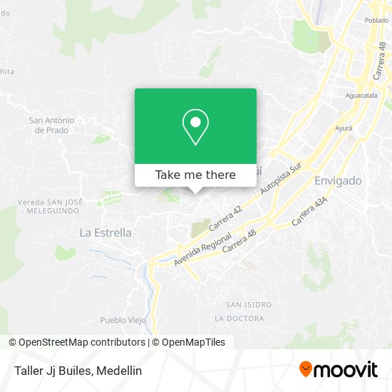 Mapa de Taller Jj Builes
