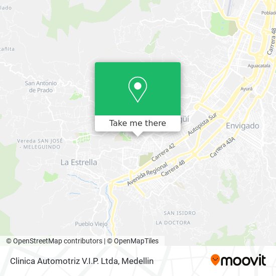 Clinica Automotriz V.I.P. Ltda map